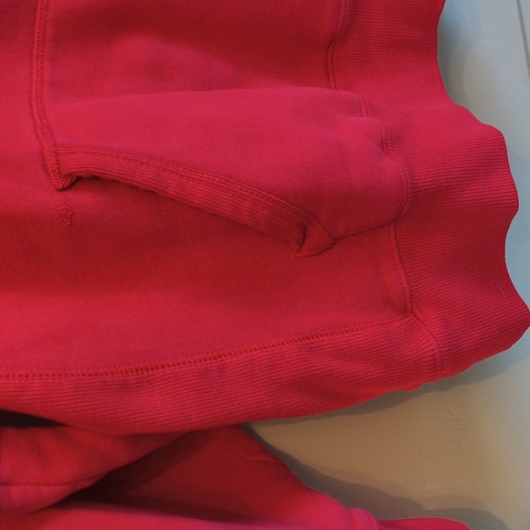 Men's White Bear Clothing Woodcraft Industries Red Hooded Sweatshirt M - Picture 8 of 14